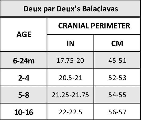 Brushed Jersey Balaclava Black Winter Accessories Deux par Deux