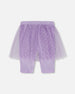 Biker Short With Mesh Skirt Lilac - F30YG80_564