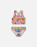 Printed Two-Piece Swimsuit Multicolored - G30NG40_050