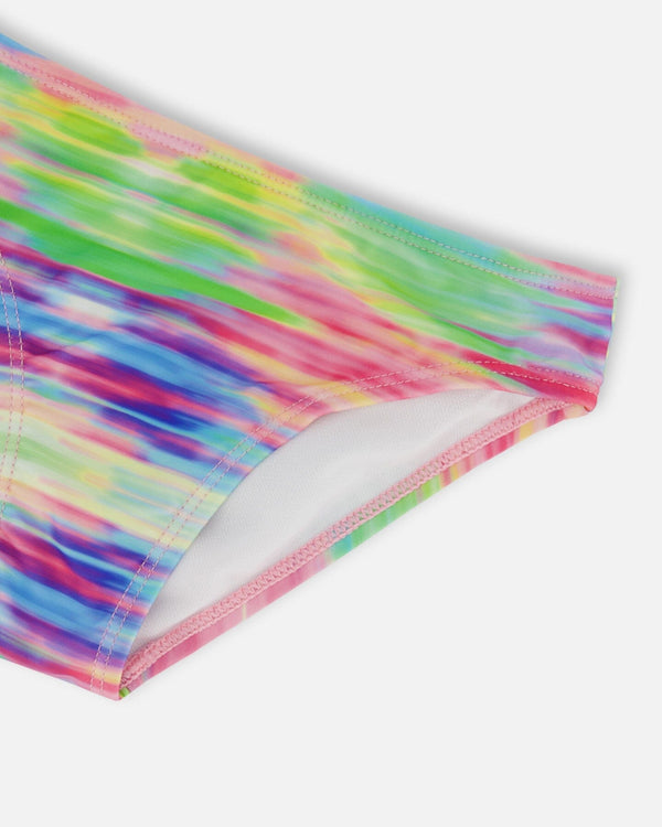 Printed Two-Piece Swimsuit Multicolored - G30NG40_050