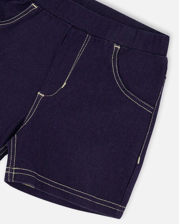 Jegging Shorts Dark Denim Blue - G30YG26_123