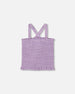 Smocked Tank Top Lilac - G30YG73_564
