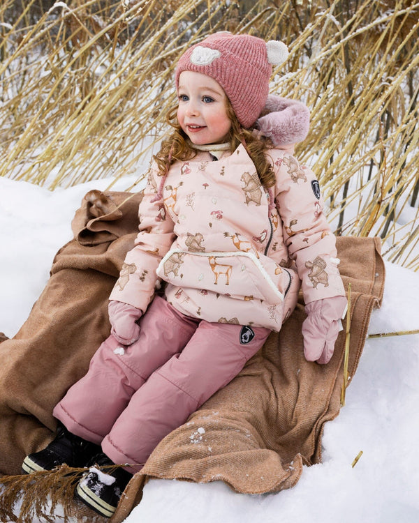 Two-Piece Baby Snug Snowsuit Dusty Pink - H10A501_643