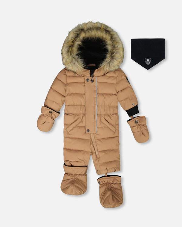 One-Piece Baby Original Puffy Snowsuit Chanterelle - H10B702_182