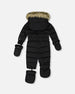 One-Piece Baby Original Puffy Snowsuit Black - H10B702_999