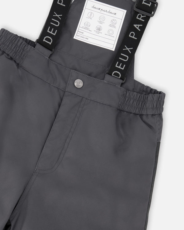 Two-Piece Discover Snowsuit Dark Gray - H10DB40_987