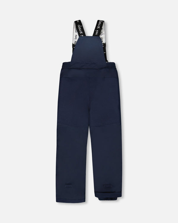 Two-Piece Discover Snowsuit With Printed Jacket Navy Blue - H10DG80_479