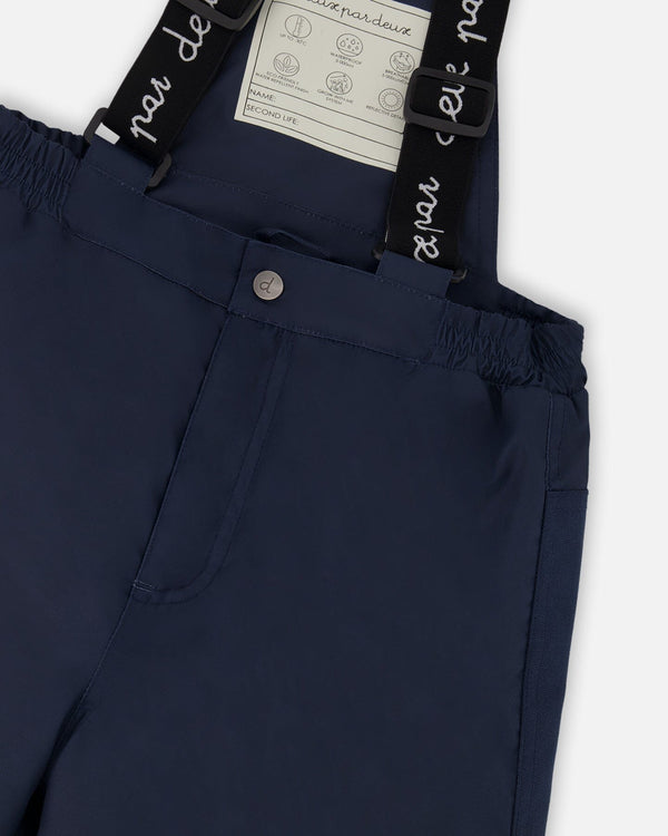 Two-Piece Discover Snowsuit With Printed Jacket Navy Blue - H10DG80_479