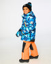 Two-Piece Play Snowsuit Bright Orange Snowsuits Deux par Deux