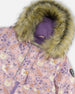 Two-Piece Baby Play Snowsuit Purple Gray - H10PBG84_592