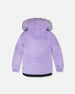 Two-Piece Play Snowsuit With Printed Pants Lavender - H10PG20_513