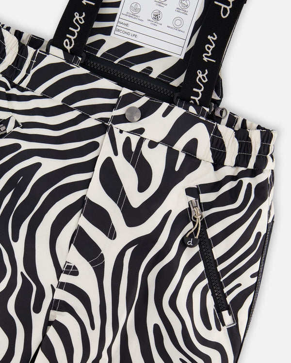 Two-Piece Play Snowsuit With Printed Pants Lavender - H10PG20_513