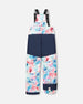 Two-Piece Play Snowsuit Blue Flower Print - H10PG84_020