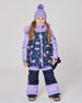 Two-Piece Play Snowsuit With Printed Colorblocked Jacket Lavender - H10PG95_530