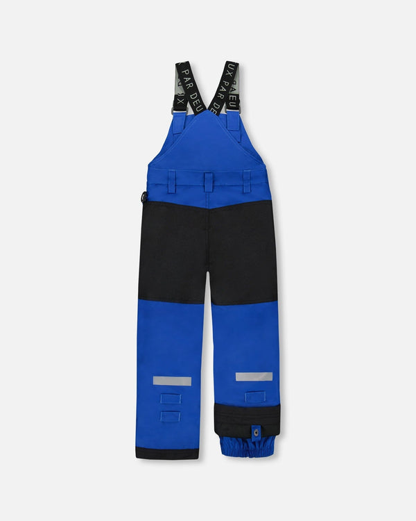 Solid Play Overall Snow Bib Blue - H10T220_587