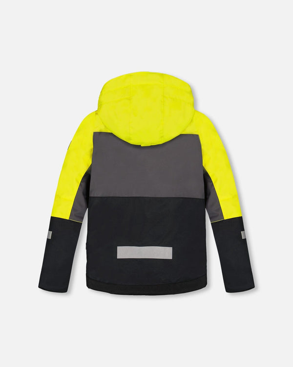 Two-Piece Teknik Snowsuit Colorblocked Light Khaki Green - H10TB51_364