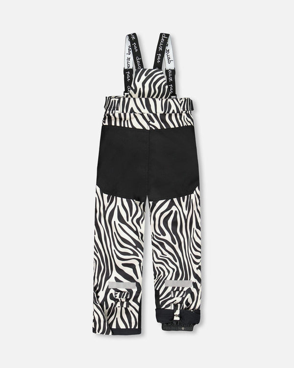 Two-Piece Teknik Snowsuit Zebra Print - H10TG26_094