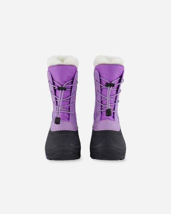 Winter Boots Lavender With Removable Liner - H10XBOT1_530