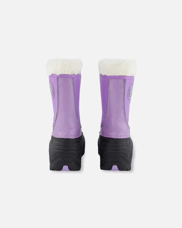 Winter Boots Lavender With Removable Liner - H10XBOT1_530