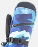 Winter Mittens Teknik Teal Blue Camouflage - H10XM201_189