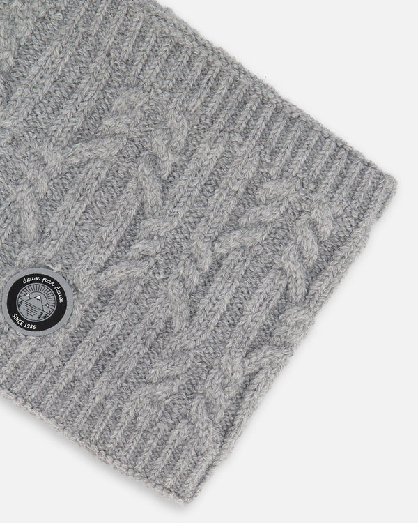 Lined Winter Neckwarmer Heather Gray - H10XT2_194