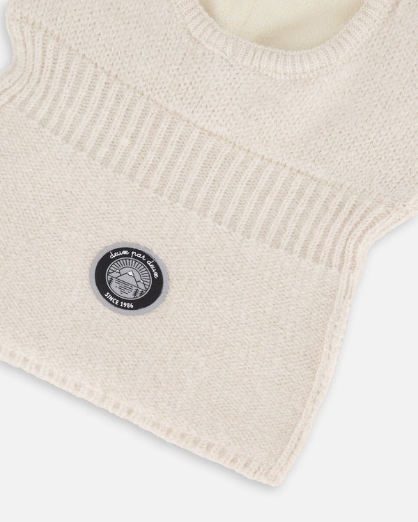 Knit Balaclava Off-White - H10XT4_165