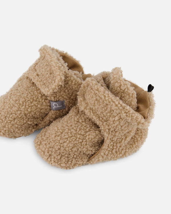 Sherpa Slippers Brown - H20BS_915