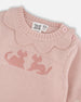 Knitted Top And Pant Set Light Pink - H20BT13_684