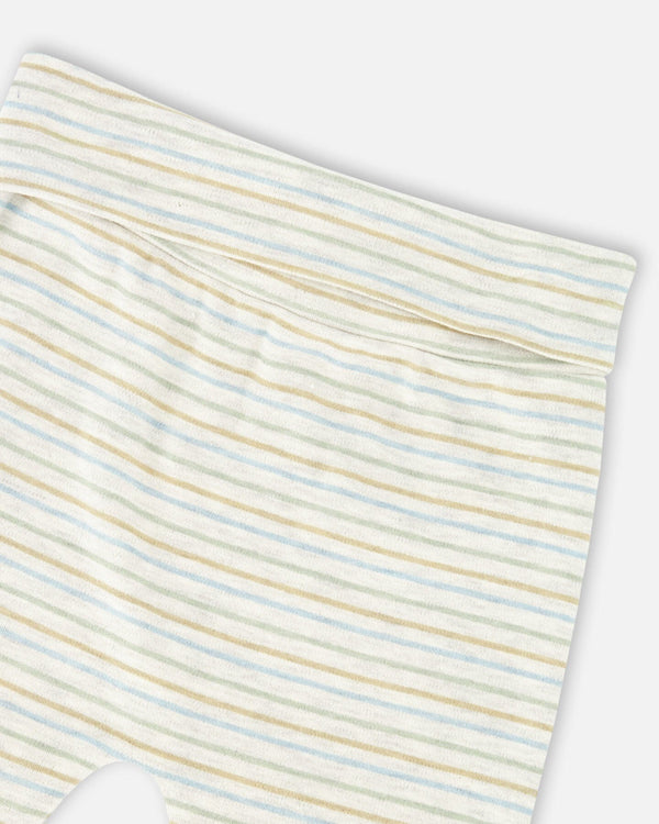 Organic Cotton Pant And Top Set Light Blue - H20C10_193