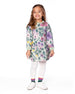 Stretch Fleece Dress Sage Floral - H20F88_046