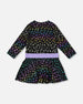 Jersey Dress Multicolor Leopard Print - H20N86_082