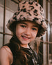 Printed Fake Fur Bucket Hat - H20QH_000