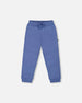 Fleece Sweatpants With Articulated Knees Blue - H20S20_480