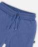 Fleece Sweatpants With Articulated Knees Blue - H20S20_480