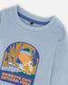 Organic Cotton Long Sleeve T-Shirt Light Blue - H20S65_972