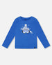 Long Sleeve Organic Cotton Jersey Tee Blue - H20T65_920