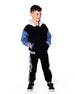 Full Zip Hooded Fleece Jacket Black - H20U30_999