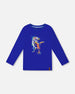 Long Sleeve Jersey Tee Blue - H20U69_470