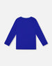 Long Sleeve Jersey Tee Blue - H20U69_470