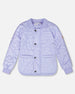 Quilted Mid-Season Jacket Lavender - H20W61_546