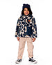 Reversible Mid-Season Sherpa Jacket Blue Camo - H20W65_479