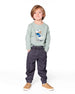 Twill Jogger Cargo Pants Dark Gray - H20YB20_456
