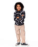Twill Jogger Pants With Patch Pockets In Beige - H20YB21_116