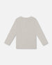 Organic Cotton Jersey Pocket T-Shirt Heather Beige Gray - H20YB70_193