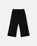 Waffle Flare Leg Pants Black - H20YG22_999