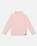 Super Soft Ribbed Mock Neck Top Pink - H20YG71_622