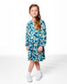 Jersey Dress Green Cat Print - H20Z86_006