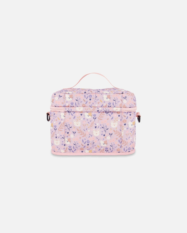 Lunch Box Lilac Cat Print - H20ZBL_008