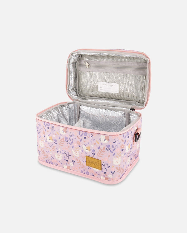 Lunch Box Lilac Cat Print - H20ZBL_008