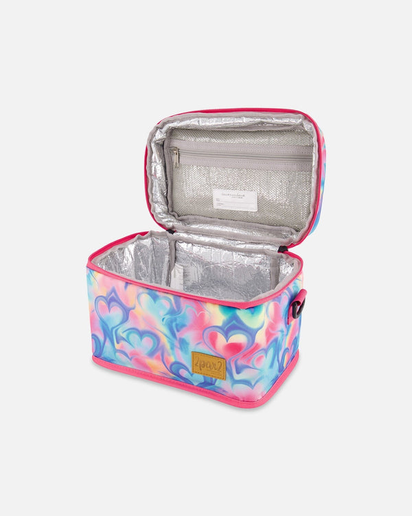 Lunch Box Rainbow Heart Print - H20ZBL_017